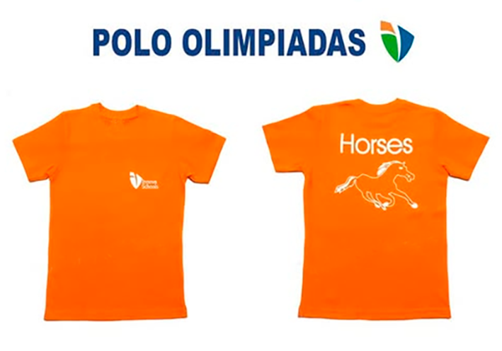 POLO C/REDONDO INNOVA - NARANJA  OLIMPIADAS 